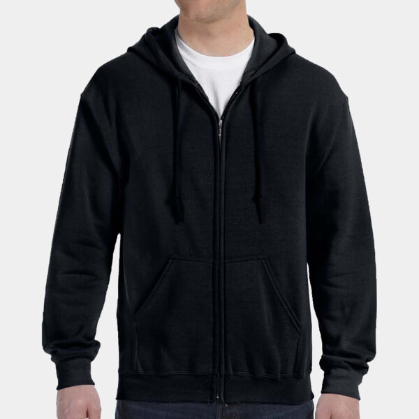 G186 Gildan Adult Heavy Blend 50 50 Full Zip Hooded